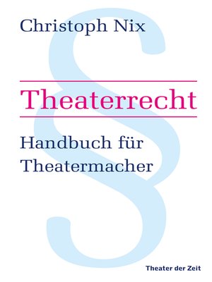 cover image of Theaterrecht